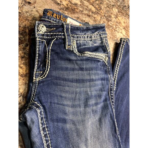 Women's Rock Revival Bootcut Jeans Size 28x34 - Picture 2 of 7